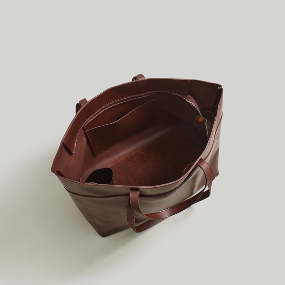 Madewell The Zip-Top Essential Tote NN594 - Picture 2 of 5